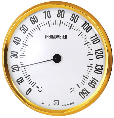 Kureseru trockene Sauna Thermometer Wand aufhängen für Durchmesser 15 cm sa-150