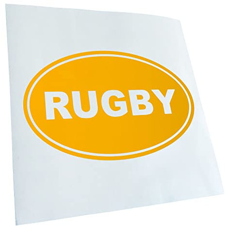 Kiwistar - Autoaufkleber - Rugby Aufkleber für Auto, Laptop, Fahrrad, LKW, Motorrad Mehrfarbig JDM Decal Racing