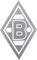 Borussia Mönchengladbach Aufkleber Sticker RAUTE | Silber | Offizieller Fanartikel