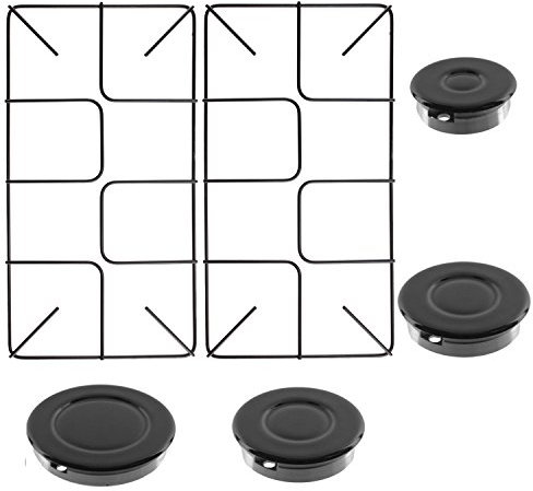 Spares2go universel Chasse Poêle kit de support et brûleur pour four les Grilles de cuisson au gaz (2 + 4 brûleurs)