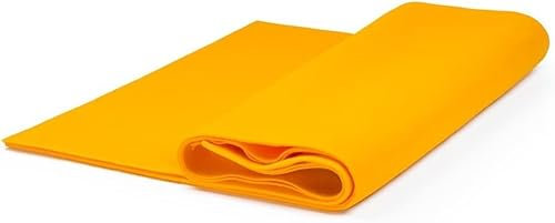 The Felt Store Bastelfilz Meterware 1,6 mm – Gold, 100% weicher Acryl-Filz, farbintensiver und langlebiger als Polyester, ideal zum Nähen & Basteln, Breite 1,8 m, Länge 4 m