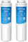 2X Waterdrop UKF8001 Filtro Dell'acqua del Congelatore per Maytag UKF8001, Amana, Jenn-Air PUR Puriclean II, UKF8001AXX, UKF9001, Whirlpool/KitchenAid 4396395, EDR4RXD1, Viking RWFFR, SK535