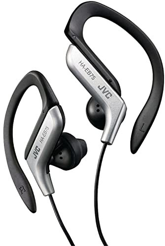 JVC HAEB75S Sports Clip Headphone (Silver)