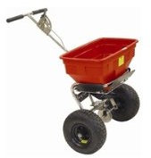 Salt Spreader 57Kg Rain Cover Red 380946