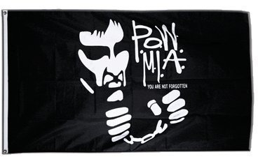Flagge USA Pow Mia Not Forgotten - 90 x 150 cm