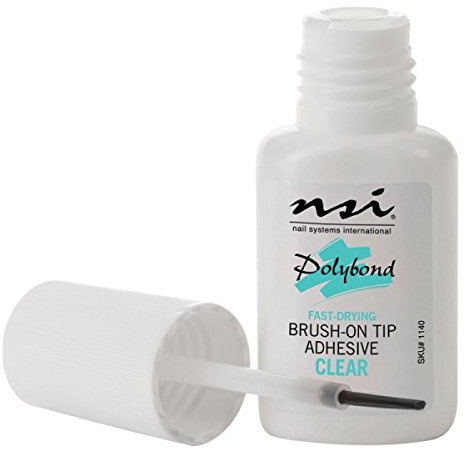 NSI POLYBOND BRUSH ON TIP ADHESIVE (6-PACK) - 7ml