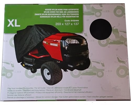 Jardiaffaires Bâche Housse pour Tracteur Tondeuse autoportée avec ramassage