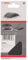 Bosch 2 607 000 635 - Taco de lijar, 70 x 130 mm, pack de 1