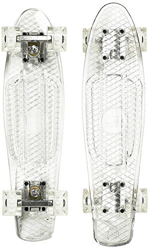 Ridge Skateboard Blaze Mini Cruiser , klar/weiß, 55 cm