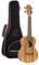 Ortega Guitars Konzert Ukulele Akustisch – Timber Series – Inklusive Gigbag – Zebrano, Natur (RFU11Z)