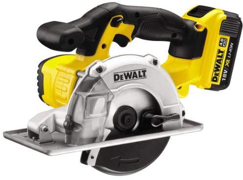 DeWalt 18V XR Lithium-Ion Metal Cutting Saw with 2 x 4Ah Batteries