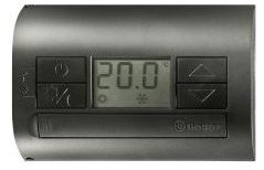 Finder Serie 1T - Termostato parete 1 contatto 3V 5A