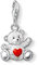 Thomas Sabo Damen Charm-Anhänger Bär Herz Charm Club 925 Sterling Silber 0680-007-10