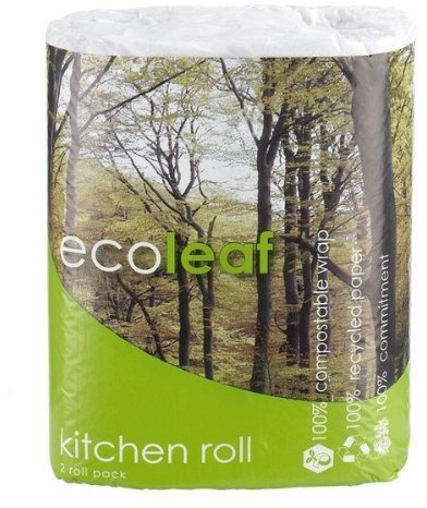 Suma Ecoleaf 3 Ply Kitchen Towel Twin roll packpack X 7 (Pack of 7)