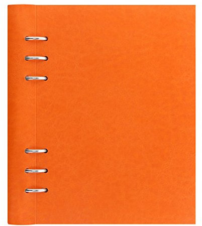 Filofax Clipbook nachfüllbares Notizbuch, A5, Orange