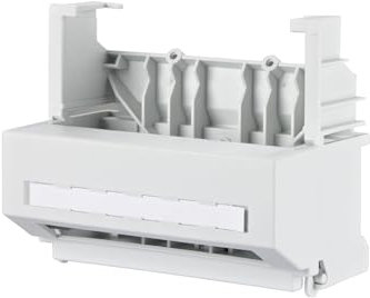 BTR Hutsch.Adpt. für 6er- Module, LGR ermoeglicht die Montage von 6fach-Verteilermodulen 1HE mit Einer Hutschiene TH35