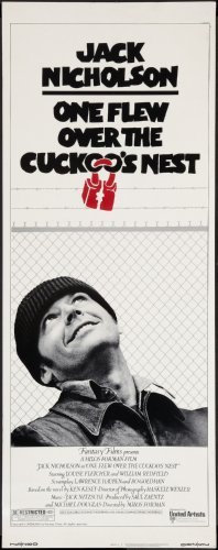 POSTERS Einer flog über das Kuckucksnest Filmplakat Einsatz 14x36