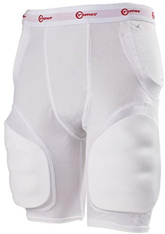 Cramer Classic Football 5-pad Girdle, Youth, White
