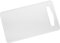 FACKELMANN Tabla de cortar cocina polietileno pequeña en blanco con asa, para verduras, carne, pescado, embutido o queso, 24x14cm, 1ud.