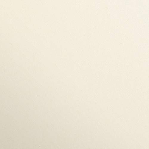 Clairefontaine - Ref 97873C - Maya Coloured Smooth Drawing Paper (Pack of 50 Sheets) - 120gsm Paper - A1 (84 x 59.4cm) - Cream Colour - Deep Dyed, Acid Free, pH Neutral