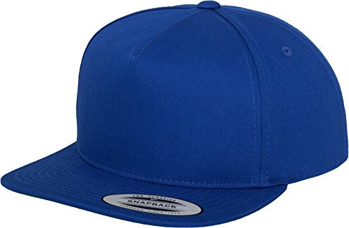 Flexfit Mütze Classic 5 Panel Snapback, royal, one Size, 6007-00205-0050