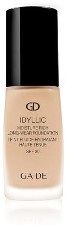 GA-DE Idyllic Moisture Rich Long Wear Foundation 302 Tender Beige, 1er Pack (1 x 30 ml)