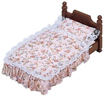 Sylvanian Families 5223 Antikes Bett - Puppenhaus Einrichtung Möbel, Multi