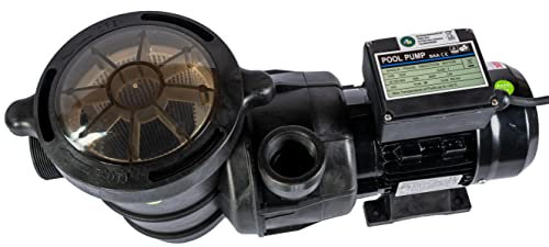 HST Profi Leis Poolpumpe 16 m3/Std, bis 60 m³ Beckengröße, 600 W, Filterpumpe mit geringer Energieaufnahme zur Kostensenkung, Druckpumpe, Robuste Pool Pumpe mit Filter und Vorfilterfunktion