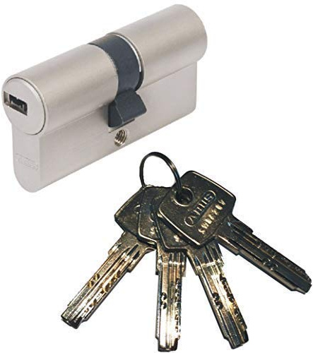 ABUS EC550 Profil-Doppelzylinder Länge 30/30mm mit 4 Schlüssel