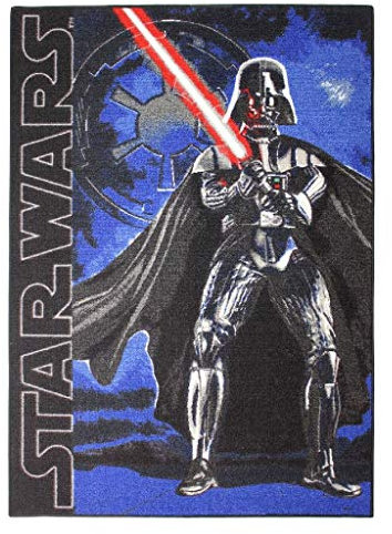 Associated Weavers Star Wars V. SPIELTEPPICH 95X133, Nylon, Black, 95x10x9 cm