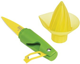 Kuhn Rikon CITRUS TOOL Coltello per pulire e spremere gli agrumi