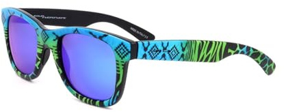 Italia Independent 0090INX-033-000 Sunglasses Unisex, Multicolour (Blue/Vert), 50