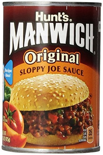 Hunt's Manwich Sloppy Joe Sauce, Original, 425 ml, 3 Stück