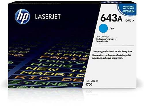 HP 643A Q5951A Cyan Original LaserJet Tonerkartusche