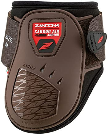 Zandonà Carbon Air Fetlock Horse Protection Gaiters, Unisex, Carbon Air Fetlock, Brown