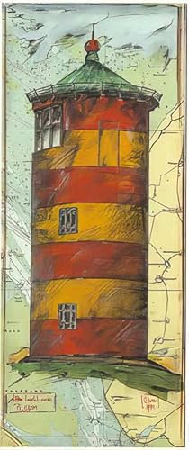Kunstdruck/Poster: Ole West Pilsum - hochwertiger Druck, Bild, Kunstposter, 22x52 cm