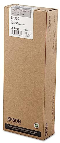 Epson T6369 Tintenpatrone, Singlepack, hell hell schwarz
