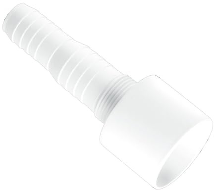 Mcalpine Wmf3 Straight Nozzle for Connection to Multifit, White