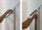 1 X FRANKEN Flipchart Blockhalter magnetis 550 X 700 MM FDK MAG