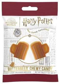 Jelly Belly | Harry Potter Butter Beer Chewy Candy Bag, 59 g