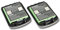 vhbw 2X Akku kompatibel mit Avaya Tenovis Integral D3 Mobile schnurlos Festnetz Telefon (600 mAh, 2,4 V, NiMH)