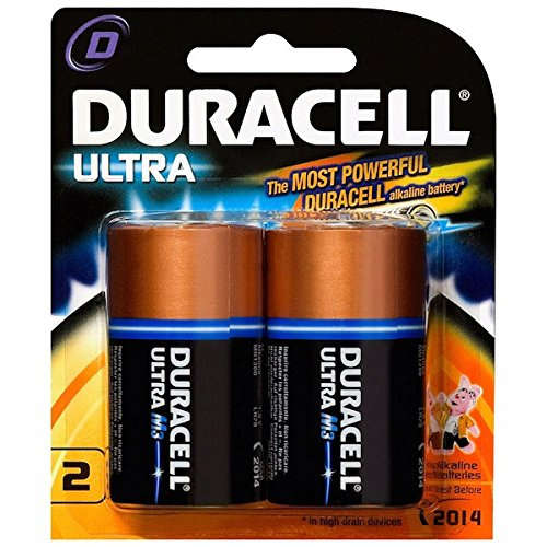 Duracell Ultra LR14 Baby C Battery Alkaline Manganese 1.5 V Pack of 2