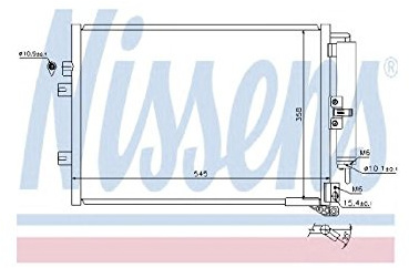 Nissens 940142 Kondensator, Klimaanlage