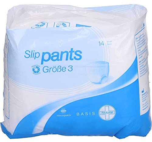 PARAM Slip Pants Basis Gr.3 14 St