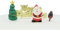Anniversary House 4pcs A Merry Little Christmas Cake Decorating Kit Christmas Cake Decorations, Christmas Cake Toppers, Yule Log Decorations, Traditional Non-Edible Decorations, BX268 UK