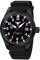 KHS Herrenuhr Airleader Black Steel Natoband Schwarz AIRBS.NB