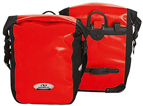 Norco Unisex – Erwachsene Fahrradtasche Columbia Universaltasche, Schwarz, 25 x 20 x 10 cm, 13 Liter