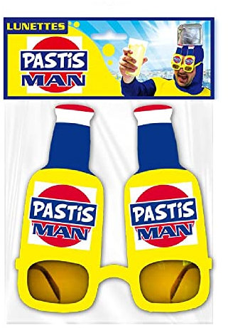 Sud Trading Lunettes Pastis Man - Jaune - Taille Unique