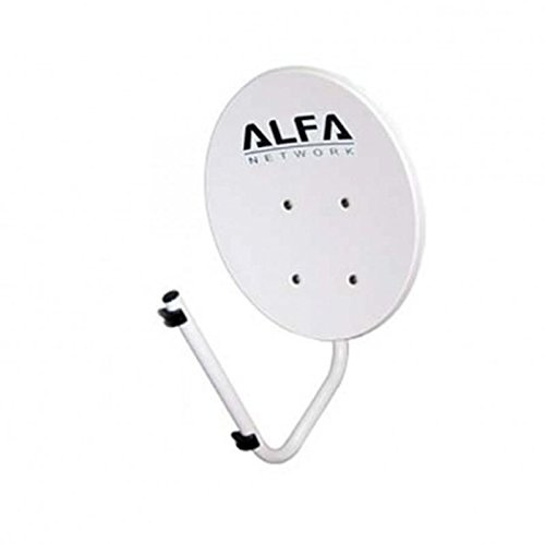 Alfa Network Dish-N Satellitenantenne, speziell für N2, N5, Ubiquiti Nano, Ubiquiti Loco