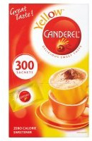 Canderel Yellow Zero Calorie Sweetener 300 Sachets 25.5g